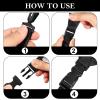 4-Point Hard Hat Chin Strap, Universal Safety Helmet Strap Replacement with Quick Clip Design, White Adjustable Chin Strap for Hard Hats (4 Pcs) view 4