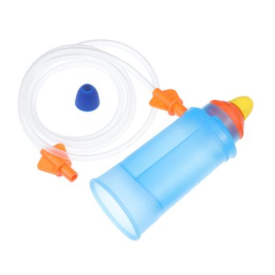 FRCOLOR Electric Nasal Irrigator, Cordless Pulsating Nose Cleaner, Pp Washable Sinus Washing Device for Home Use, Easy to Carry, Blue