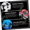 SOLUSTRE Paintless Tool Bridge Lifter Set Horn Pick Scrapers and Pads for Auto Body Dent Removal view 3