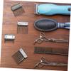 Beavorty 8pcs Professional Clipper Guards for Hair Cutting Convenient Design for Barber Shop Use Stainless Steel Material view 3