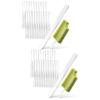 MAGICLULU 60pcs Acrylic Cakesicle Sticks Sticks Craft for Lollipop Ice DIY Making Materials Bulk for Cakesicles for Waxing Use view 1