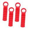 Beavorty 4pcs Plastic Handle Mop Broom End Cap Replacement Sleeve for Handle Rod Tail Hanger view 1