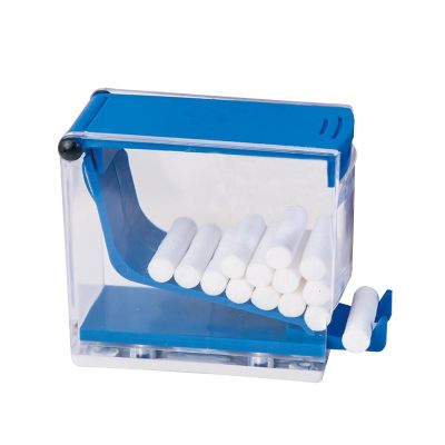 Dentist Cotton Roll Dispenser, Transparent Cotton Roll Holder, Press Type Cotton Dispenser, Dentist Supplies Storage Box, Cotton Roll Holder Case, Professional dentals Supplies for Dentists