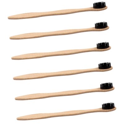 Beaupretty 18pcs Natural Bamboo Toothbrushes Soft Bristles for Teeth Care for Daily Use and Eco-Friendly Oral Hygiene
