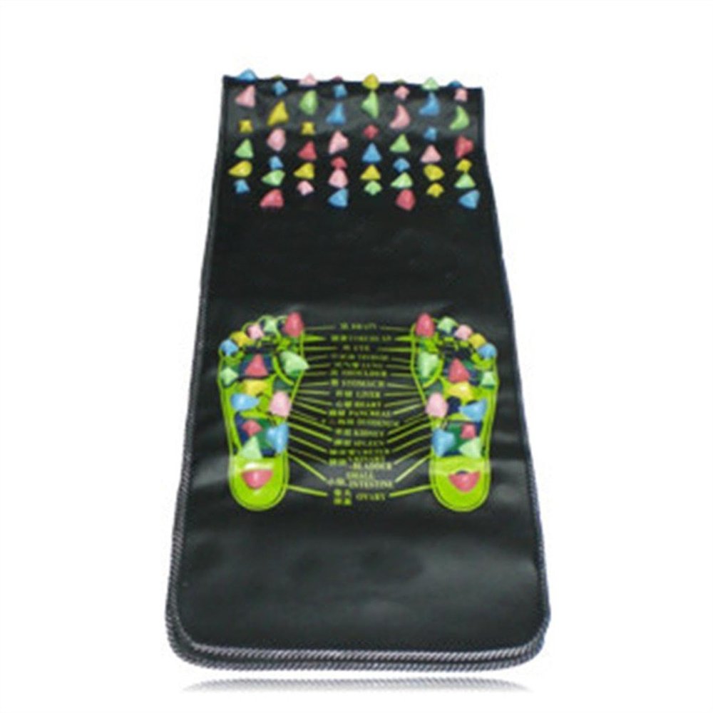 Foot Massage Walk Mat Non-Slip Textured Finish, Foldable Easy Storage