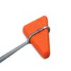 GEDRACKPMYN Percussion Reflex Hammers, Percussion Reflex Hammer for Neurological Examination,Orange view 2