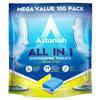 ASA All in 1 Powerful Cleaning Dishwasher 42 Tablets -Fresh Lemon Zesty Scent - With Salt & Rinse Aid - Lemon Fresh view 1