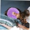SKISUNO Lavender Mineral Bead Hot and Cold Eye Mask for Sinus Relief, Reusable Sleep Mask with Weighted Warm and Cold Therapy, Light Blocking Eye Cover for Womens Sleep and Meditation view 4