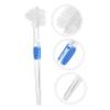 FOYTOKI 3-Pack Double-Sided Denture Brush Set for False Teeth Cleaning Comfortable to Hold for Denture Care view 3