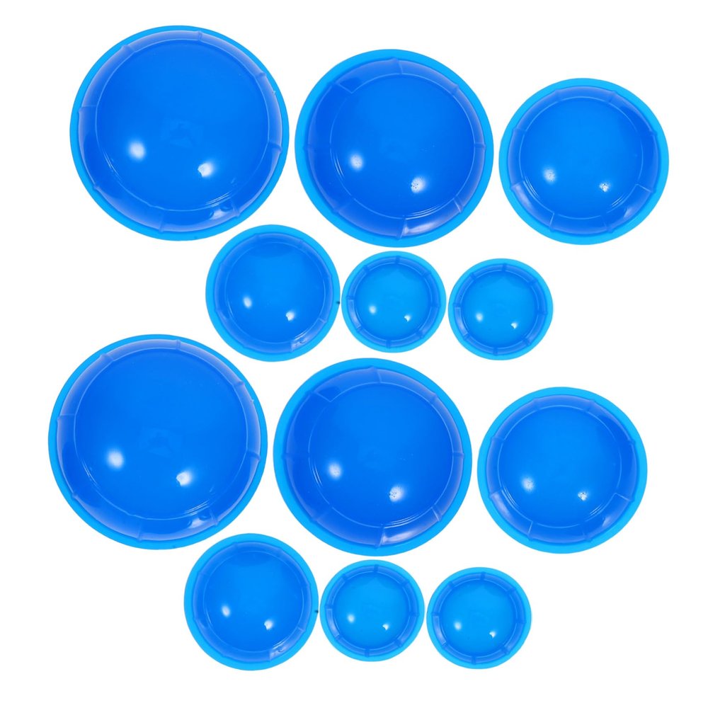 FOYTOKI 12pcs Silicone Cupping for Face Body Massage Cupping Therapy Tool Strong Adhesion for Skin Tightening Cellulite