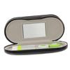 SECFOU 2-in-1 Lenses and Glasses Case Double Bottle Travel Lens Kit Portable Black Lens and Eyeglass Case for Home and Travel view 1