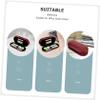 MOLUCKFU Red Double Layer Lens and Eyeglass Case with Dual Bottles Portable Travel Lens Kit for Myopic Glasses Storage view 4