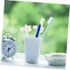 2pcs Dual Head Denture Brush, ABS Nylon Cleaning Toothbrush view 4