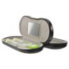 BCOATH 2-in-1 Black Lenses and Glasses Case Double Layer Portable Lens and Eyeglass Storage Box Travel Lens Kit for Home and Travel view 1