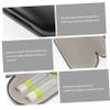 BCOATH 2-in-1 Black Lenses and Glasses Case Double Layer Portable Lens and Eyeglass Storage Box Travel Lens Kit for Home and Travel view 3