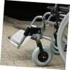 minkissy 2pcs Replacement Wheelchair Footrest Pedal Leg Pad Aluminum Alloy Footplates for Elderly Adults Indoor Wheelchair Supplies view 4