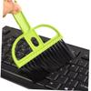 Baluue 6sets Mini Broom and Dustpan Cleaning Dust Remover Plastic Keyboard Sweeping Tool Cleaner for Desktop Cleaning Supplies Mini Broom view 3