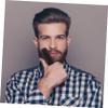 Healeved Wooden Beard Brush and Mustache Brush for Mens Grooming Male Shaving Tool for Beard Care and Facial Hair Styling view 2