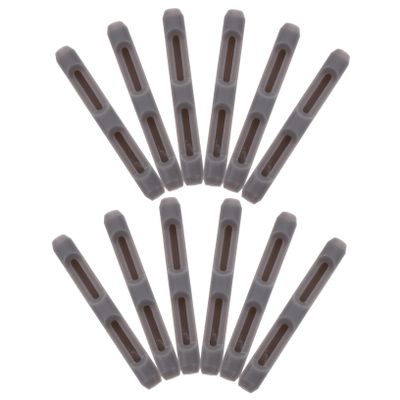 HAPINARY 6pairs Silicone Glasses Ear Grips Non-slip Retainer Straps for Eyewear Temple Tips for Glasses Running Hiking