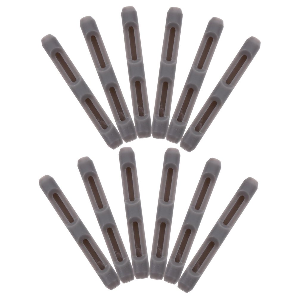 HAPINARY 6pairs Silicone Glasses Ear Grips Non-slip Retainer Straps for Eyewear Temple Tips for Glasses Running Hiking
