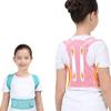ZHCHAO Profesional Child Adjustable Back Chest Support Belt Posture Corrector Shoulder Brace Tape Posture Correct Orthotics(White-style,Small-S) view 4