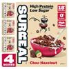 Surreal Choc Hazelnut - High Protein Cereal - Zero Sugar- Healthy Plant Based Cereal - High in Fibre - Low Carb - Gluten Free - Vegan - 18g of Protein, 0g of Sugar - 240g per Box - 4 Pack view 1