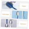 FRCOLOR 3pcs Scrub Laundry Cleaning Brush Soft Indoor Broom Long Handle for Easy Cleaning view 4