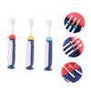 KOMBIUDA 3pcs Manual Cartoon Boys and Girls Toothbrush for Boy Girl's Teeth Cleaning Soft Bristles Girl Dental Care for Year Olds Random Color view 4