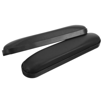 NULYLU 2pcs Wheelchair Armrest Covers Waterproof Wear-Resistant Sponge Pads Replacement Arm Rest Cushions for Power and Manual Wheelchairs Comfortable Protective Arm Pads