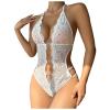 WILLBEST womens lingerie set christmas bodysuit running boxers with g-string high leg knickers for women red hot pants slutty sleepwear dress for valentines christmas leather dress view 1