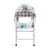 ZGYOZMNG Folding Lightweight Commode Portable Camping Toilet Chair Bedside Commode Elderly Disabled Folding Non Slip Shower Chair with Backrest for Trips Hiking Commode Toilet Chair Seat view 4