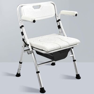 ZGYOZMNG Bath Chair with Arms, Shower Seat,Bedside Commode Commode Chair for Toilet - for Elderly, Adults, Disabled (D)