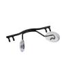25pcs Eyeglasses Bridge Glasses Nose Pad Arm Metal Rimless Frame Bridge Nose Pad Holder Eyewear Accessory(Black 25pcs) view 4