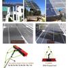 5m Photovoltaic and Solar Panel Cleaner Window Cleaning Pole Brush Kit with Water/Hose Fed System view 2