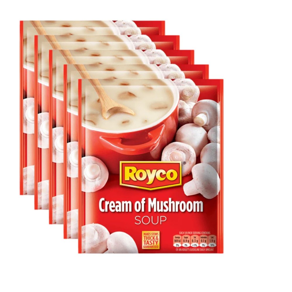 Cream of Mushroom Soup 50g (Pack of 5)