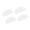 20 Pairs Mini Silicone Nose Pads, Ergonomic Design and Comfortable Fit, Anti Slip for Eyeglasses and Sunglasses, Transparent White, Glasses Accessories for Optimal Wearing