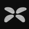 20 Pairs Mini Silicone Nose Pads, Ergonomic Design and Comfortable Fit, Anti Slip for Eyeglasses and Sunglasses, Transparent White, Glasses Accessories for Optimal Wearing view 2