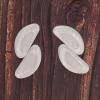 20 Pairs Mini Silicone Nose Pads, Ergonomic Design and Comfortable Fit, Anti Slip for Eyeglasses and Sunglasses, Transparent White, Glasses Accessories for Optimal Wearing view 4