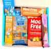 Moo Free & NOMO Chocolate Selection Hamper Gift Box | Cookie Crunch | Free From, Dairy Free, Gluten Free & Vegan | Hamper Exclusive To INTERGALACTIC SWEETS view 1