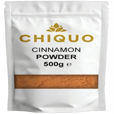 Chiquo Cinnamon Powder 500g  Premium & Aromatic Ground Cinnamon | Resealable Pack