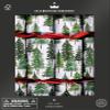 Celebration Crackers Eco Friendly Deluxe Christmas Crackers - Tray of 8 x 12 Inch - Luxury Deluxe Christmas Cracker - FSC Mix - Snowy Tree