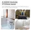 minkissy 4pcs Wall Hooks and Brush Holder Shaving Stand Hanging Storage Clips Display Hooks for Home view 2