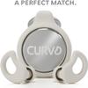 CURVD Everyday Earplugs + Case Clip Bundle, The Perfect earplug for Sleep, Travel, Noise Sensitivity/canceling + Case Clip Package Portable Waterproof Container & Silicone Sleeve for Ear Plugs(Honey) view 3