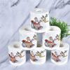 4 Roll Christmas Theme Home Toilet Paper Set,Xmas Novelty Toilet Tissue Bathroom,Xmas Tree Santa Color Toilet Paper view 2