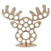 GOSER Wooden Christmas Countdown Calendar Christmas Tree Countdown Calendar Chocolate Stand B view 1