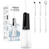 INSMART Water Flosser for Teeth: Portable Travel Flossers Set for Teeth Cleaning with 5 Modes, Cordless Dental Electric Flosser for Oral Care, Rechargeable Floss DIY Mode IPX7 Waterproof view 1
