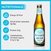 Menabrea Alcohol-Free Beer by Wise Bartender  Premium Alcohol-Free Lager with a Smooth, Full-Flavored Taste, Vegan & Low Sugar, No Alcohol Beer Perfect for Any Occasion (Pack of 12) view 3