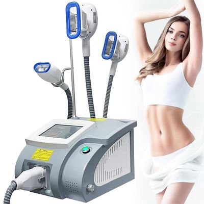 Freeze Slimming Machine, Fat Removal Machine Cryolipolysis Fat Lipolysis Instrument Frozens Burst Fat Slimming Instrument with 3 Handles