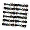 minkissy 100pcs Stick Thermometer Adhesive Temperature for Testing Thermometer Temperature for Bottles view 1