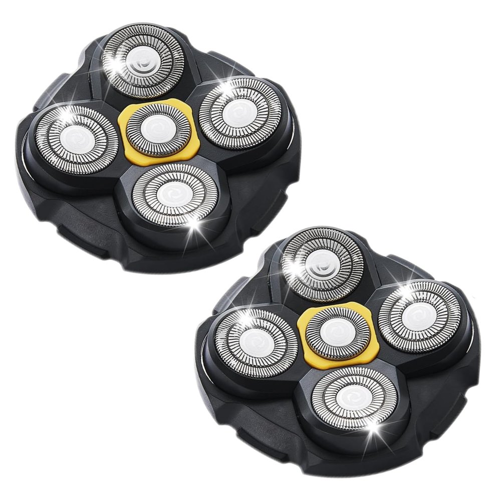 2 pcs Shaver Replacement Blades Compatible with MicroTouch Titanium Head